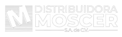 Logo distribuidora Moscer bco